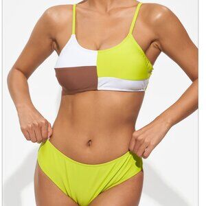 NWT - Colorblock bikini